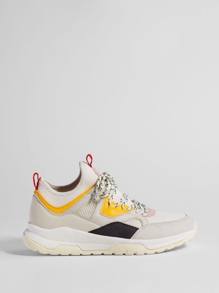 Trainers with Multicoloured Pieces