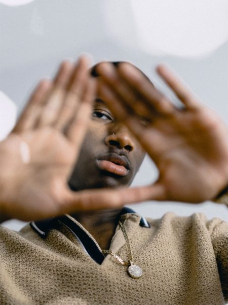 V-Neck Premium Tan Polo Shirt