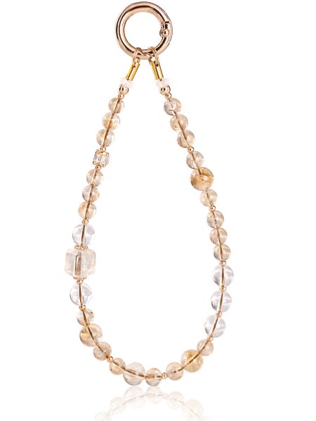 Natural Crystal Phone Charm & Bag Charm
